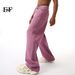EF JEANS | 2024 New Vintage Japanese Trend Straight Casual Pants Purple Washed Loose Jeans_mkmklike.com