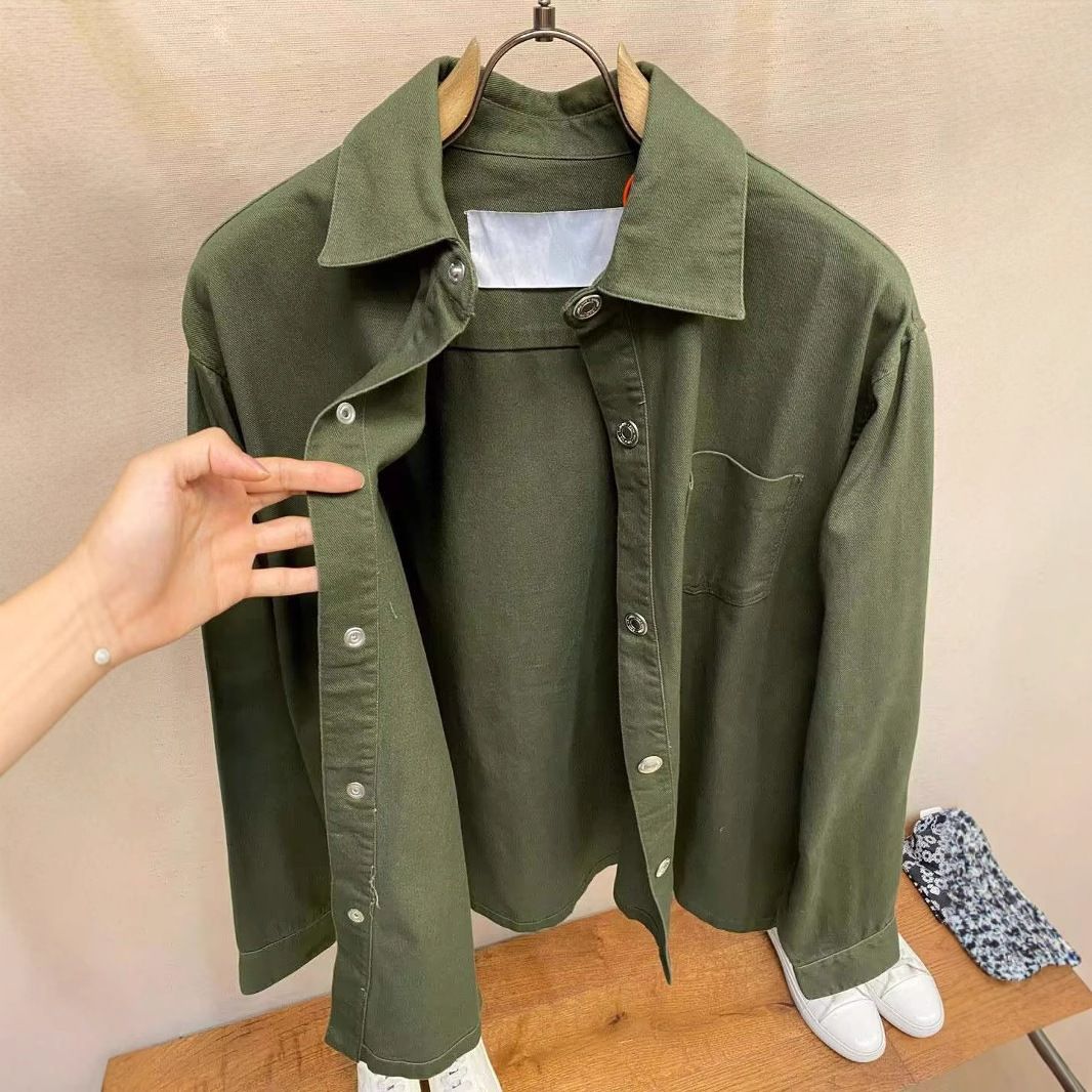 Nanyou High-Quality 2025 Amir Style Spring Men's Solid Color Cardigan Jacket Simple Versatile Casual Top Original Order_mkmklike.com