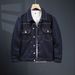 Workwear Trendy Brand Spring And Autumn New Loose Jacket Men's Denim Top_mkmklike.com