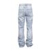 Men's Clothing Black Jeans Men New Elastic Hole Men's Denim Foreign Trade Men's Jeans Trousers_mkmklike.com