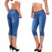 In-stock 2025 Cross-border Supply Summer Women's Slim-fit Stretch Skinny Jeans_mkmklike.com