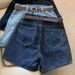 K Cowboy Shorts, Women's New Style, Internet Famous, High Waist, Simple And Slimming, Loose And Wide Leg Versatile A-line Pants. No Belt_mkmklike.com