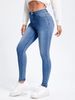 Women's M633 & Archer0603 & Women's Jeans Wish AliExpress Slim High Waist Slim Fit Denim Pencil Pants_mkmklike.com