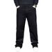 Plus Size Fleece Lined Thickened Straight Leg Jeans Men's Loose Fit Long Trousers Autumn Winter Plus Size Black Jeans_mkmklike.com