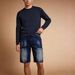 Men's Stretch Denim Shorts – Elastic Waist 5-Pocket Cargo Shorts | Comfort Fit For Summer & Streetwear_mkmklike.com