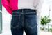 Women's High-Waisted Stretchy Flared Jeans - Vintage Retro Style With Pockets, Comfortable Cotton Blend For Casual & Chic Outfits_mkmklike.com