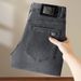 Men's Clothing Gray Jeans Men New Autumn and Winter Trendy Brand Slim Elastic Casual High End Light Luxury Trousers Spring and Autumn_mkmklike.com