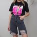 Women's Clothing Dress Denim Shorts Ripped Jeans_mkmklike.com