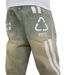 Unisex Distressed Splash Paint Flared Jeans Loose Fit Hip Hop Denim Pants Patchwork Design_mkmklike.com