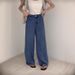 Women's Loose-Fit Tencel Jeans – High Waist Stretch Straight Leg Pants (Breathable & Lightweight, Blue & White Options)_mkmklike.com