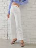 Women's High-Waisted Wide Leg Jeans Casual Summer Style European American Floor Length Cotton Denim Office Lady Street Fashion_mkmklike.com