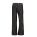 Men's Clothing Original Ounce Men's Versatile Flared Jeans Commuter Essentials Embroidered Leather Trousers Cleanfit For Men And Women_mkmklike.com