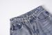Retro Blue Straight Leg Jeans Trendy American Street Style for Men And Women Slimming Washed Casual Normcore Three Dimensional Long Pants_mkmklike.com