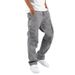 Men's Clothing Overalls Drawstring Multi-pocket Casual Pants_mkmklike.com