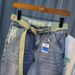 Men's Trendy Straight Leg Denim Shorts Summer Five Point Pants Embroidered Rolled Up Hem Slim Fit Mid-Length Riding Breeches_mkmklike.com