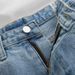 Women's High-Waisted Wide Leg Denim Shorts Korean Style Loose Fit Ripped Slimming Hot Pants Chic Trendy Summer HyunA Inspired_mkmklike.com