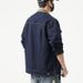 236 # Large Spring New Product: Non Fading Denim Jacket, Men's Loose And Versatile Color Blocked Original Bull Coat_mkmklike.com