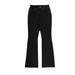 Women's Clothing Black High Waisted Flared Jeans, Sexy And Slim Fitting Floor Length Trousers, Unique Design, Hip Lifting Flared Pants._mkmklike.com