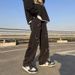 Men's Trendy Hip Hop Jeans American Style High Street Long Leg Pants Zipper Frayed Edges Patchwork Design Youthful Style_mkmklike.com