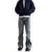Men's Clothing Retro High Street Slim Fit Flared Gray Pants Brand Cool Street Jeans Men's Spring And Autumn New_mkmklike.com