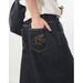 Men's Retro Style Denim Jeans Spring Contrasting Colors Visible Stitching Straight Leg Loose Fit Casual_mkmklike.com