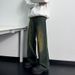 Denim Blue Wide Leg Jeans Men's New Style Loose Water Washed Youth Spring And Autumn Mid Waist Sports Trend_mkmklike.com