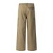 Men's Cargo Pants With Distressed Pockets, Loose Straight-Leg Design, Vibe Punk High Street Trend Washed Jeans_mkmklike.com