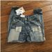 Men's Retro Patchwork Distressed Jeans Loose Straight Leg Casual Trousers Mid Waist For Spring Autumn_mkmklike.com