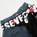 American Street Style Unique Scimitar Jeans For Men With Niche Design, Drawstring Waist, Washed Long Pants, Oversized_mkmklike.com
