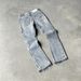 Men's Clothing 26 New Retro Washed Distressed Frayed Jeans For Men And Women Hip Hop Casual Street Loose Flared Pants_mkmklike.com