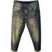 Vintage Brand Retro Jeans For Men Spring And Autumn Heavy Loose Washed Distressed Long Faded Print Skinny Harem Pants_mkmklike.com