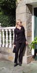 Women's Clothing OL casual knitted suit for home and street, comfortable and simple style _mkmklike.com