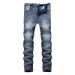 Men's Clothing Stretch Straight Jeans Casual Solid Color Trousers_mkmklike.com