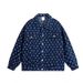 Women's Clothing New Jacquard Full Print Denim Jacket Fashion Brand Loose Casual Handsome All match Jacket_mkmklike.com