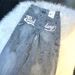 Men's Clothing Washed Letter Print High Waist Jeans Niche Versatile Design Straight Casual Mopping Pants_mkmklike.com