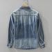 Trendy Denim Long Sleeved Shirt, Men's Embroidered Versatile Artistic Casual Loose Top_mkmklike.com