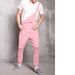 Pure New Pink Retro Men's Denim Ripped Shorts One-Piece Cargo Overalls_mkmklike.com