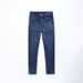 Large Size Men's Spring And Summer Simple Embroidery Fat Jeans Men's Elastic Straight Business Jeans Men's Menswear_mkmklike.com