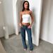 Women's Clothing Gothic Low-Rise Straight Leg Jeans – Distressed Oversized Denim Pants (Dark Blue/Light Blue/Gray, XS-6XL)_mkmklike.com