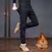 Men's Clothing Men's Relaxed Fit Straight Leg Jeans - Classic Denim Trousers For Casual Comfort_mkmklike.com