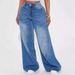 Vintage Washed Y2K Baggy Jeans For Women - High Waist Wide Leg Denim Pants, 100% Cotton Comfort Fit_mkmklike.com