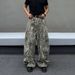 Vintage Leopard Print Baggy Jeans – 90s Streetwear Wide-Leg Pants For Men (S-3XL)_mkmklike.com