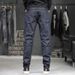 lengthened Tall Straight Jeans Men's Trendy Brand Fattened Plus Size Trousers Elastic Ami Kaji Foreign Trade Men's Clothing_mkmklike.com