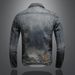 Loom Cross-Border European And American Washed Vintage Classic Denim Jacket For Men Youth Street Style Handsome Coat Trendy_mkmklike.com