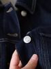 Super Popular On Instagram, Vintage Dark Blue Denim Jacket For Women, Spring And Autumn, Stylish Loose Casual Short_mkmklike.com