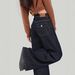 Women's High Waist Wide Leg Jeans - Deep Blue Stretch-Free Denim Pants, Flowy Straight-Leg & Floor-Length, Casual Korean-Japanese Style (S-3XL)_mkmklike.com