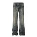 Men's & Women's Vintage Style Cat Whisker Jeans - High-End Cotton Bootcut Pants For Casual Wear (Blue, S-Xxl)_mkmklike.com