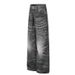 Retro Distressed 3D Printed Jeans Men's Loose Straight Leg Wide Leg Pants Trendy Cool Washed Coated Denim For Women_mkmklike.com