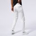 Men's Slim Fit Straight Leg Jeans White Versatile Business Casual Gentleman Jeans for Spring And Summer_mkmklike.com