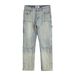 Men's Clothing High Street Water Ins Same Style Washed Vibe Style Loose Stitching Lumberjack Overalls Jeans Jeans_mkmklike.com